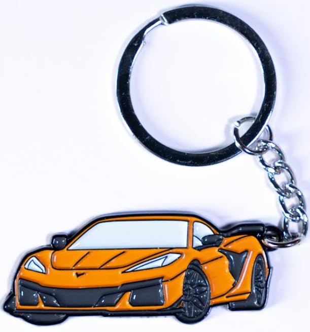 Image of Metal Keychain - Corvette C8 Accessory Gift