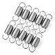 GUNGY Zugfedern mit Haken Edelstahl Zugfeder Spannfeder 30mm Außendurchmesser 10mm Drahtdurchmesser 1,2 mm Maximale Zugkraft 3,16kg 1,2x10x30mm 10 Stück