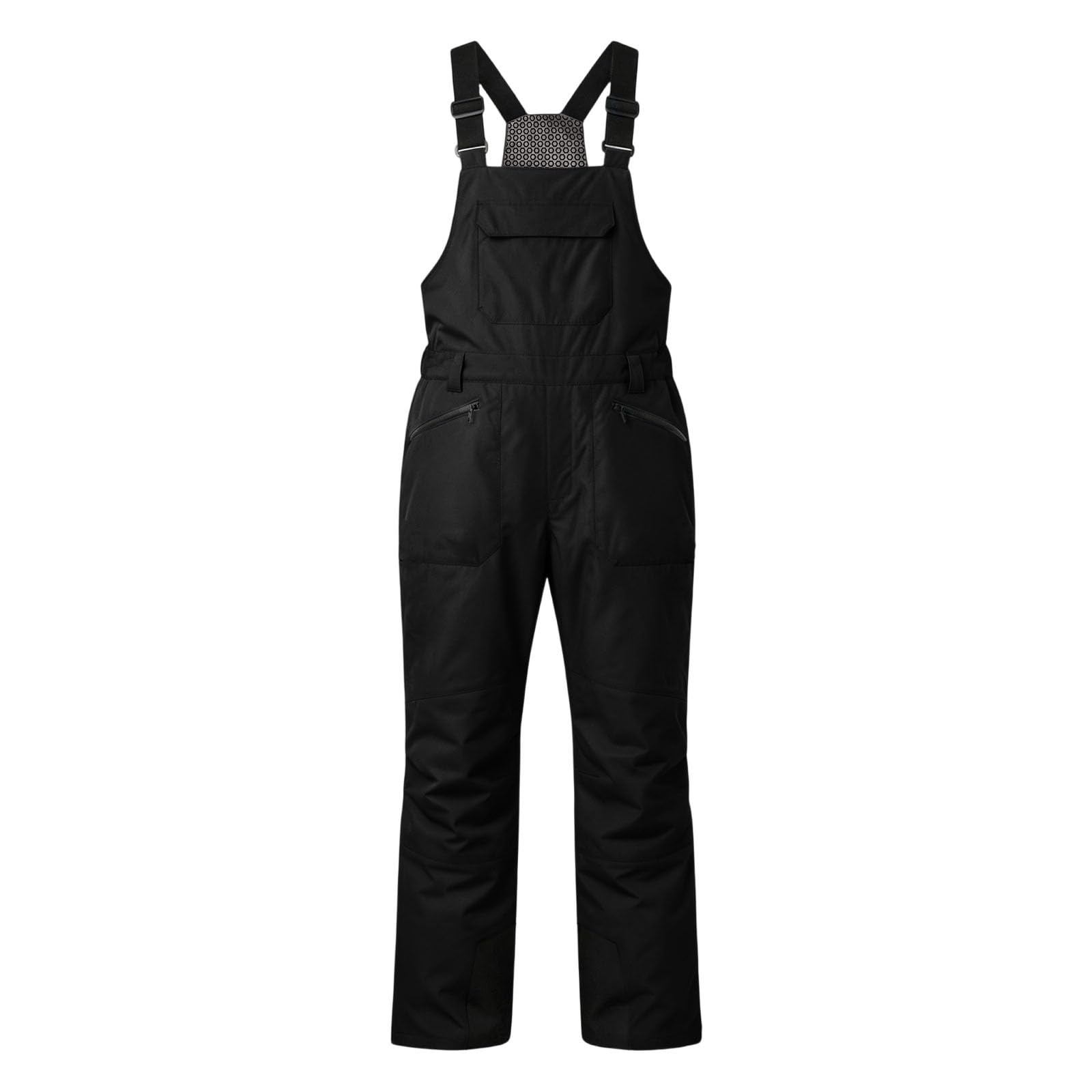 AACH Snowboardhose Herren Ski Latzhose Wasserdicht Baggy Skihose mit Verstellbaren Trägern Schneehose Warme Winddicht Outdoorhose Männer Atmungsaktive Wanderhose Winter Arbeitshose