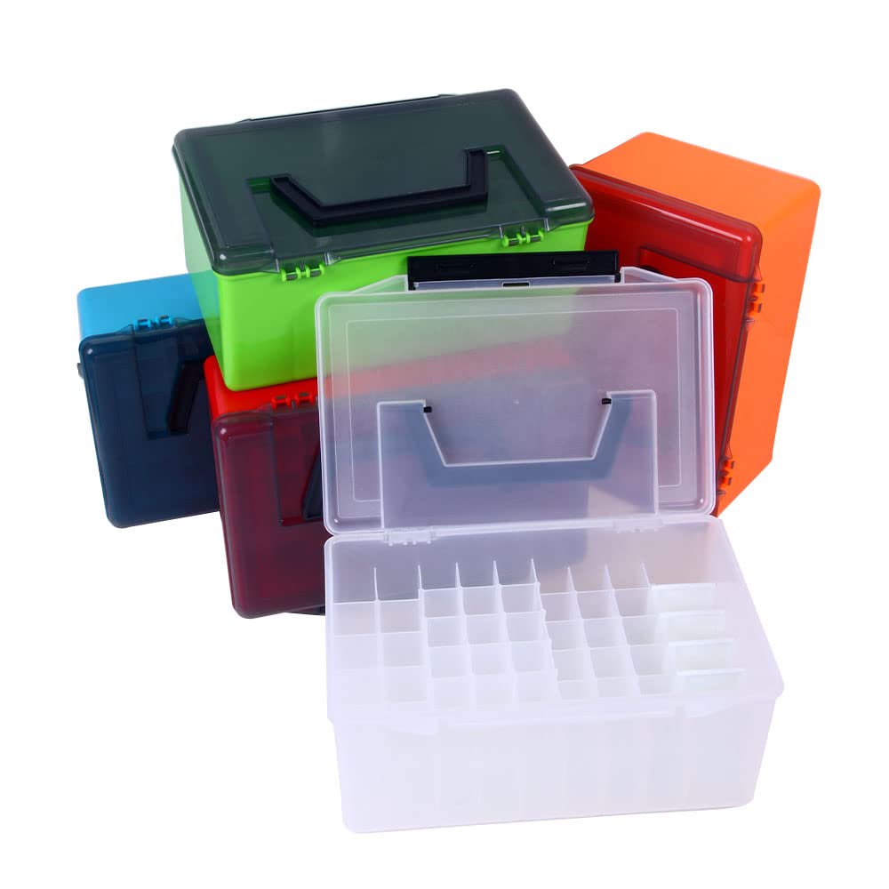 Cajas de pesca Caja de aparejos de pesca, Caja de cebo con divisor de desmontable, Caja de almacenamiento de gancho, Accesorios de pesca de carpa, Caja de pesca ( Color : 001 , tamaño : 27x16x12.5cm )