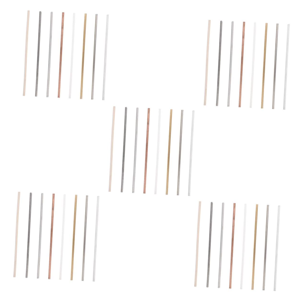 40pcs Rod for Crafting Plastic and Materials for Thermal Conductivity Experiments and Handicraft Projects