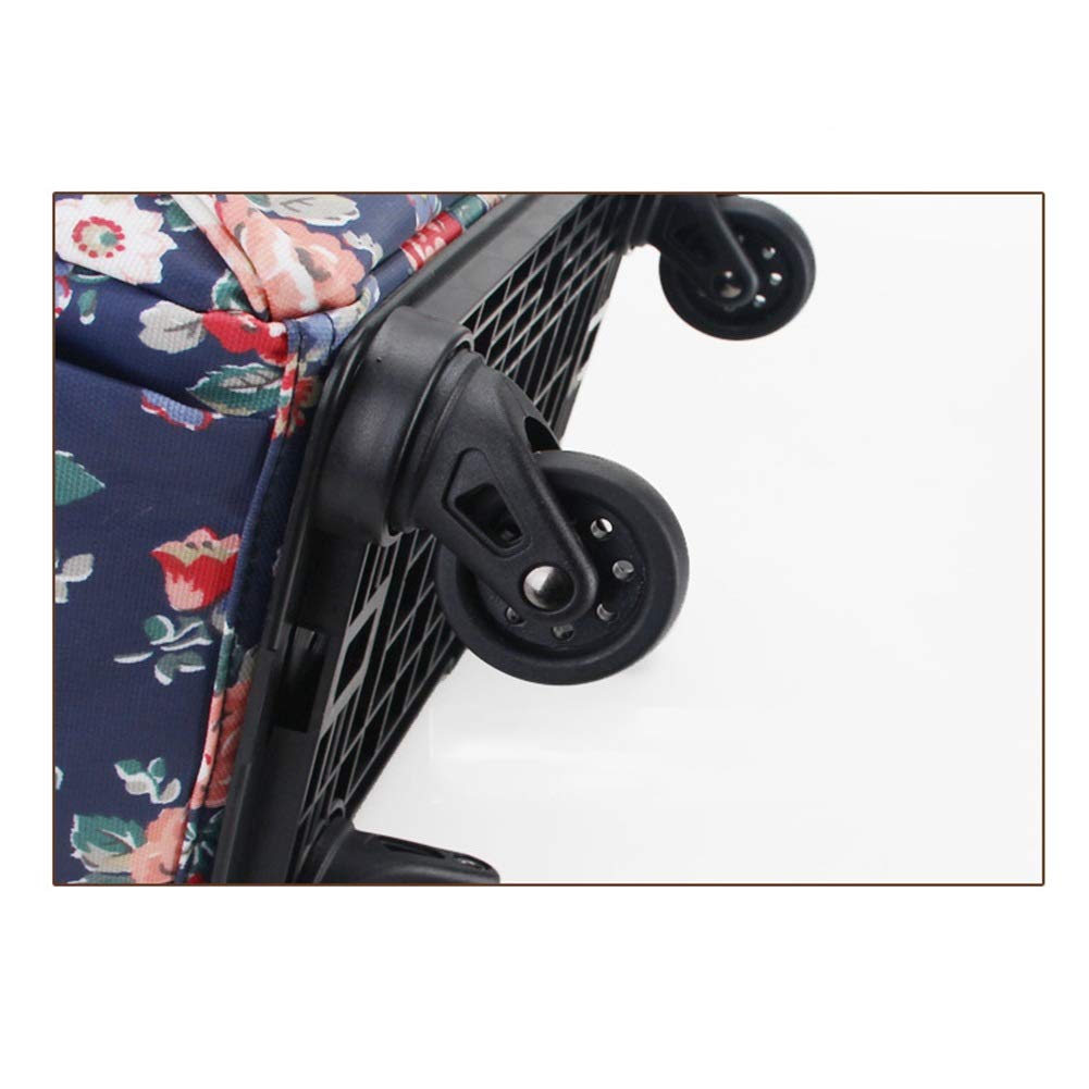 Damska torba na kółkach dla studentów torba podróżna na bagaż 17" FENGMING (kolor: E, rozmiar: dł. 33 × szer. 17 × wys. 44 cm)