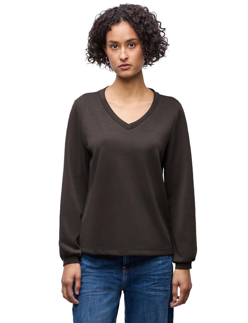 Damen Silk-Look Shirt