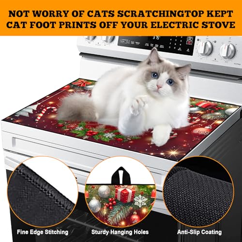 Image of Stove Top Cover for Electric Stove: 28''x20'' Stove Cover Elevate Your Kitchen Reliable Heat Protection,Non-Slip Kitchen Decor (MAI-G2411289)
