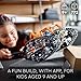 LEGO Technic App-Controlled Transformation Vehicle 42140, Off Road Remote Control Car, Building Car Kit That Flips, 2in1 RC Truck and Race Car Toy, Great Gift for Boys, Girls, Kids Who Love RC Cars