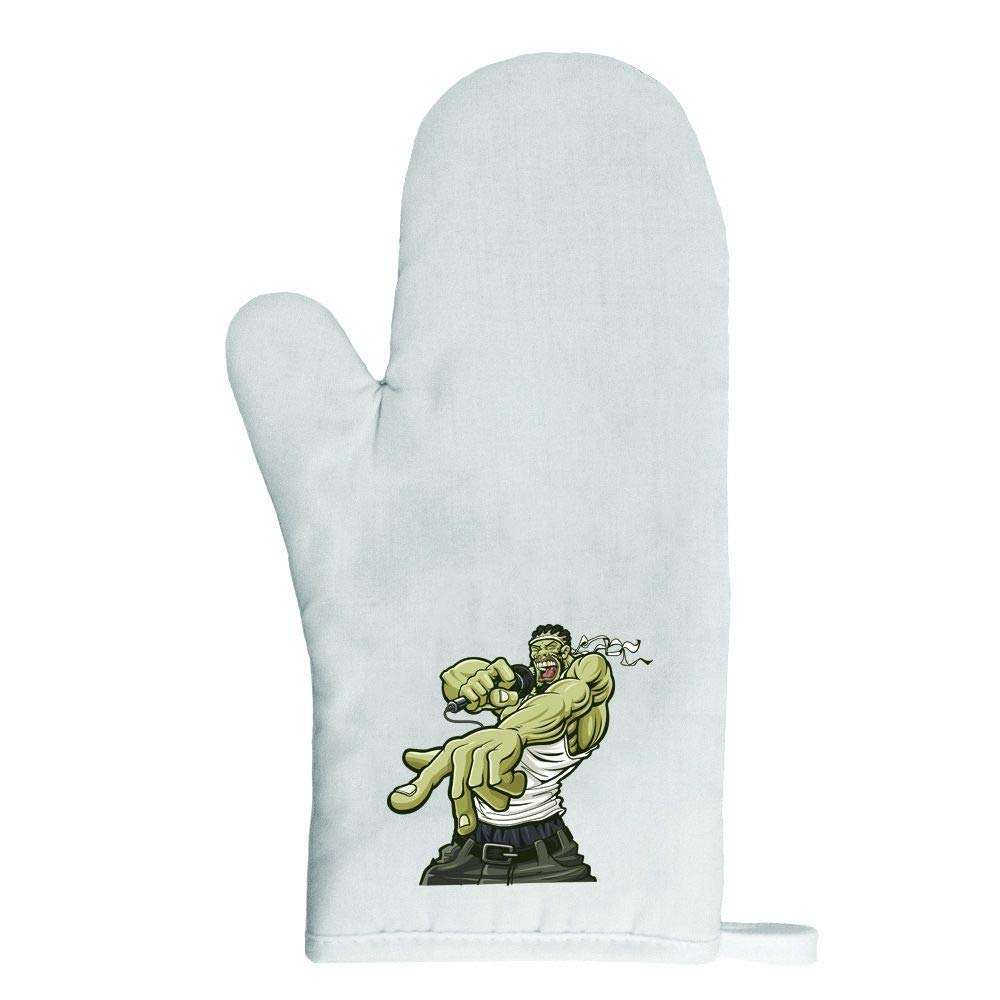 mygoodprice Ofenhandschuh Topflappen Handschuhe Rapper Micro Garten