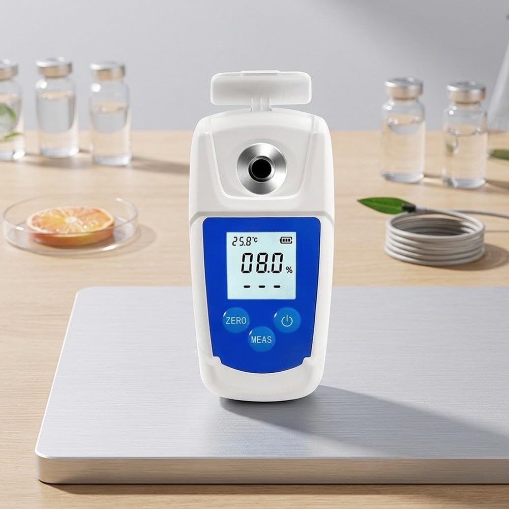 Refractómetro Portátil para Jugos Vino y Cerveza(0-55% Standard Model)
