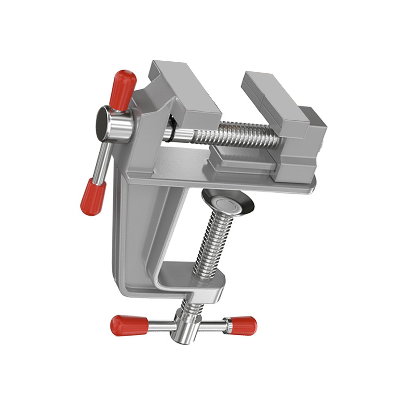 Yhplxyuus Clamp Woodwork Table Workbench Screw Vise Ing Fixed Pliers Milling Press Table Top Tightening Hand Tool Multifunctional Tool For Jewelry Making