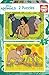 Jouets Coffret de 2 Puzzles 48 Pieces Livre de la Jungle : Ours Baloo et Mowgli - Puzzle Enfant - pour Disney