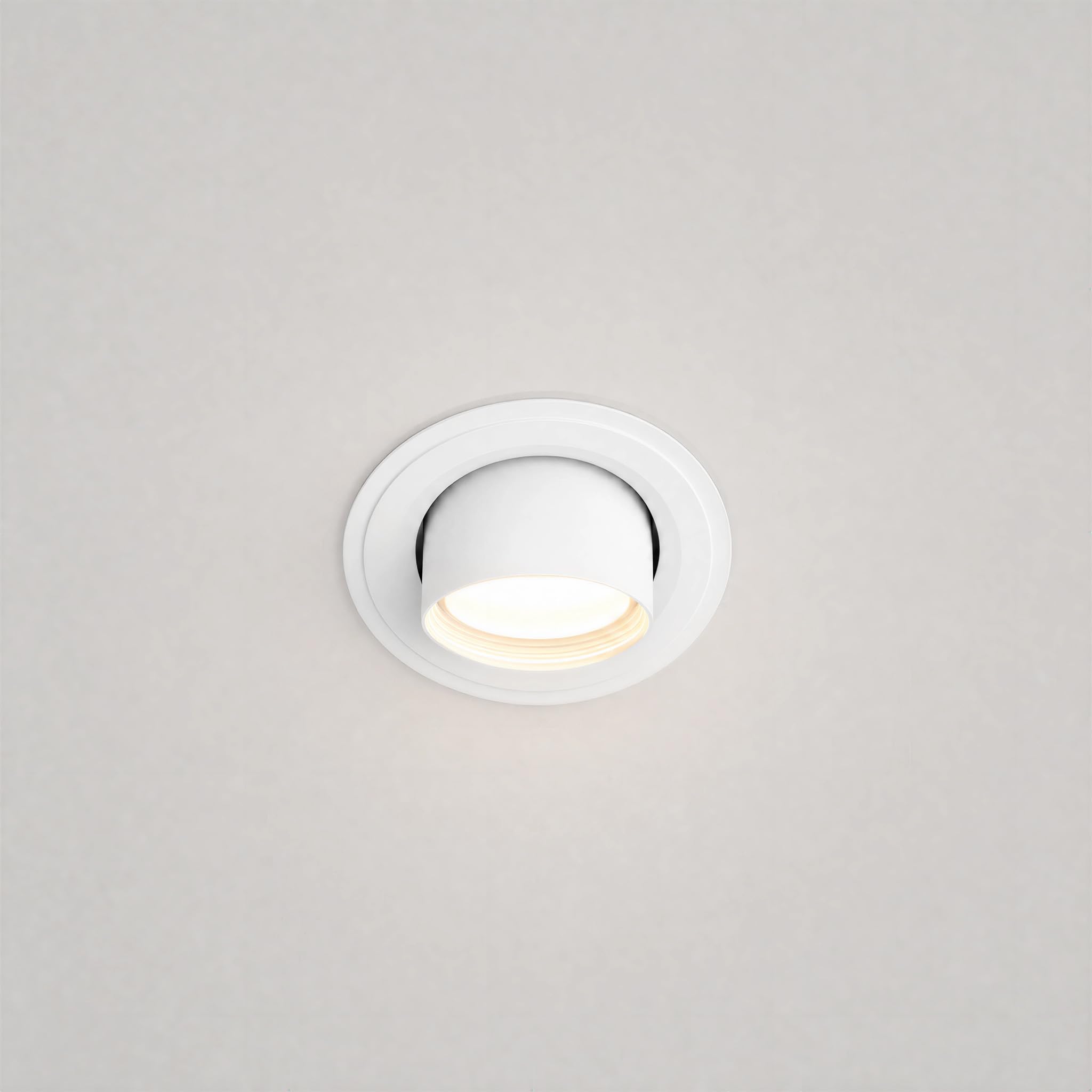 Reflektor LED do zabudowy 38 W (W) neutralny biały wysuwany wychylny otwór Ø 175 mm