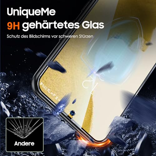 UniqueMe für Samsung Galaxy S22 für Panzerglas - Folie und Kameraschutz – Ansicht 2