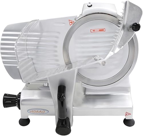 Miniatura 5 de CMI - Cortadora de carne congelada semiautomática de aluminio anodizado de 10 pulgadas rebanadora eléctrica de 10 pulgadas