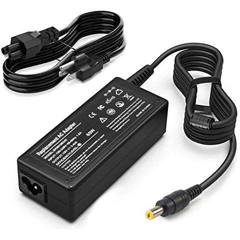 65W 19V 3.42A AC Adapter Charger for Acer Aspire V3 V5 E1 E3 E5 ES1 R3 M5 F5 5000 5100 5250 6920 7741Z N15Q1 N16Q2 Laptop Power Supply Cord Monitor for Acer LCD H236HL SA230 G276HL S230HL G246HL Cover