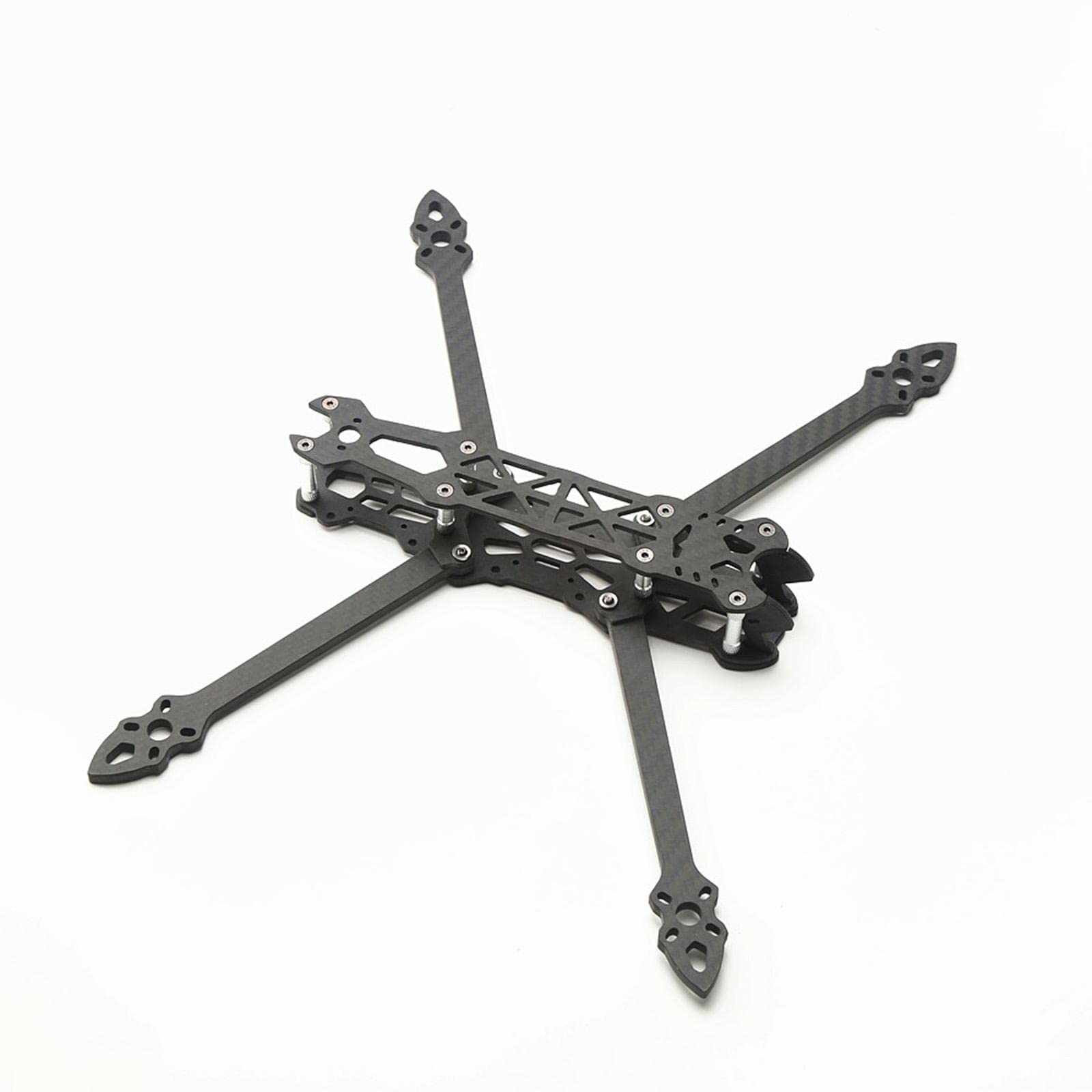 Baoblaze Armazón de Cuadricóptero de Brazo, Armazón Cuádruple, Desmontaje de Fibra de Carbono para Armazón de de Juguete Volador FPV, para Piezas de, Verde