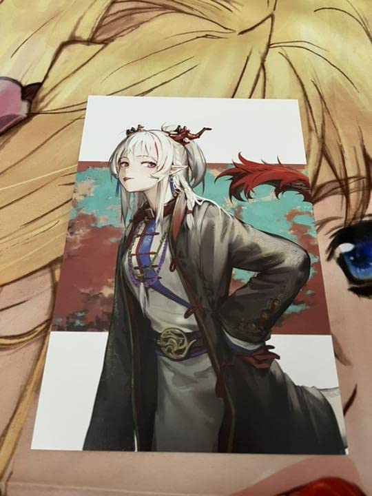 Amazon.co.jp: アークナイツ 幻像黒兎 「混色」 ポストカード ニェン