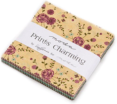 Prints Charming Charm Pack By Sandy Gervais; 42 - 5