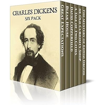 Charles Dickens Six Pack - The Old Curiosity Shop, David Copperfield, Bleak House, A Tale of Two Cities, Great Expectations and Edwin Drood