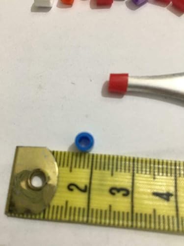 Miniatura 5 de Bird Canary Leg Bands Leg Rings aplicador 10 colores Plástico 225-250 Pcs 0.114 in