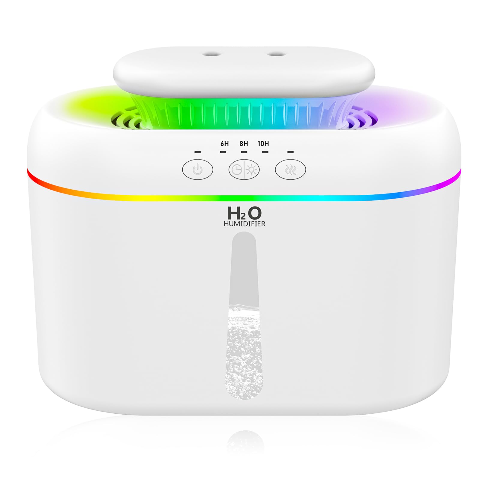 2L Humidifier Dual Nozzle (7 Color)