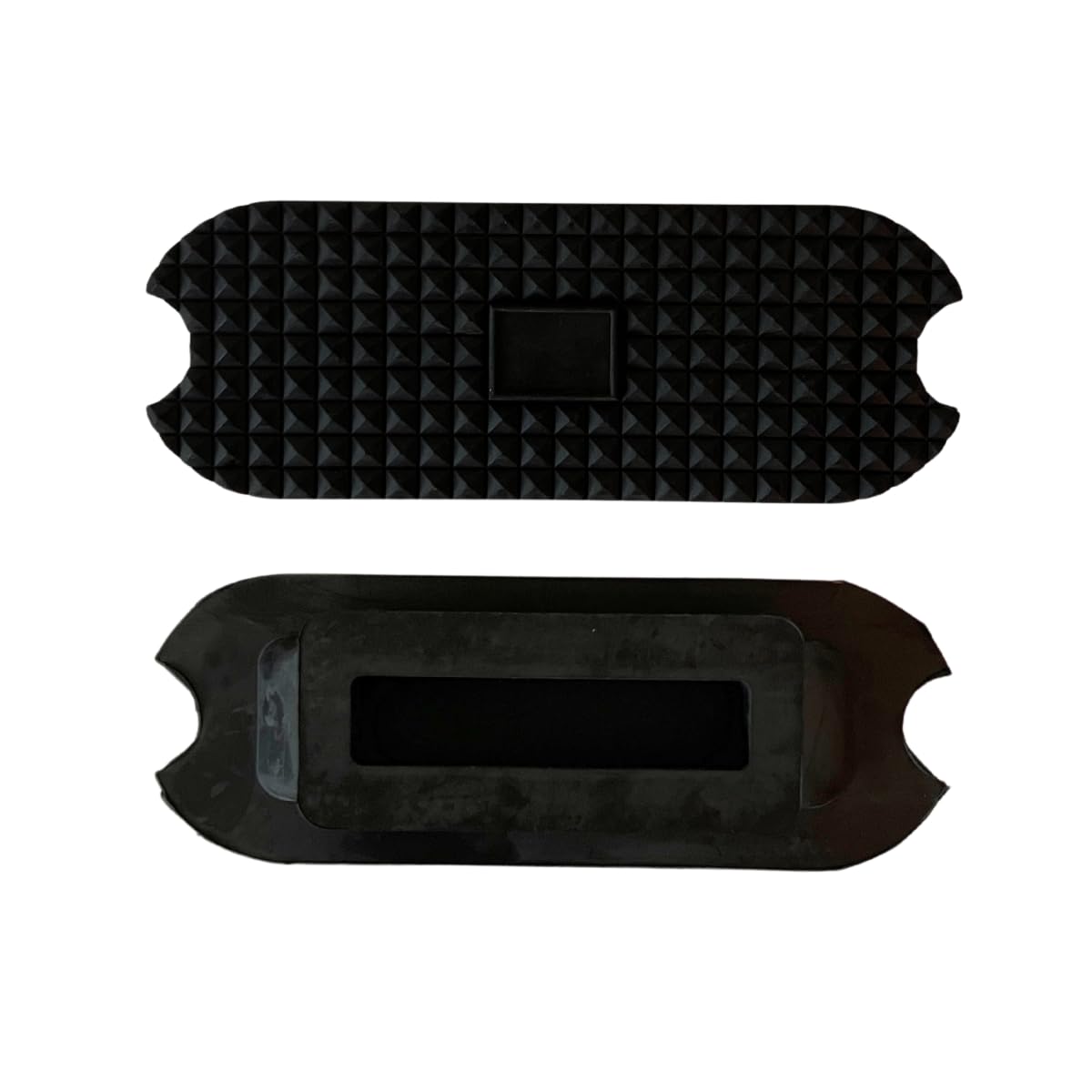 AJ Tack Stirrup Iron Rubber Pads - Black 4.75