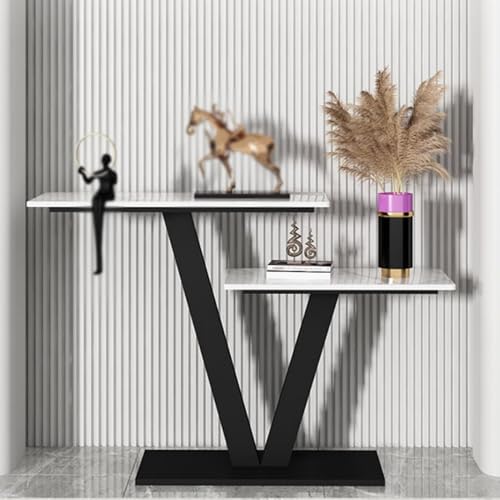Mesa de pasillo decorativa para dar la bienvenida en tu entrada 6