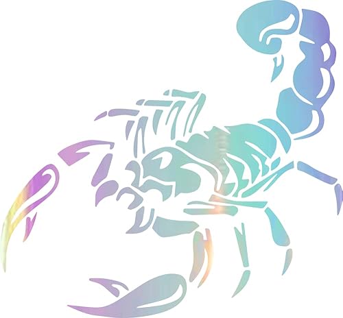 Miniatura 12 de Tatuaje tribal de escorpión de animales 1 (blanco) (juego de 2) calcomanías de vinilo impermeables de alta calidad para teléfono portátil, accesorio