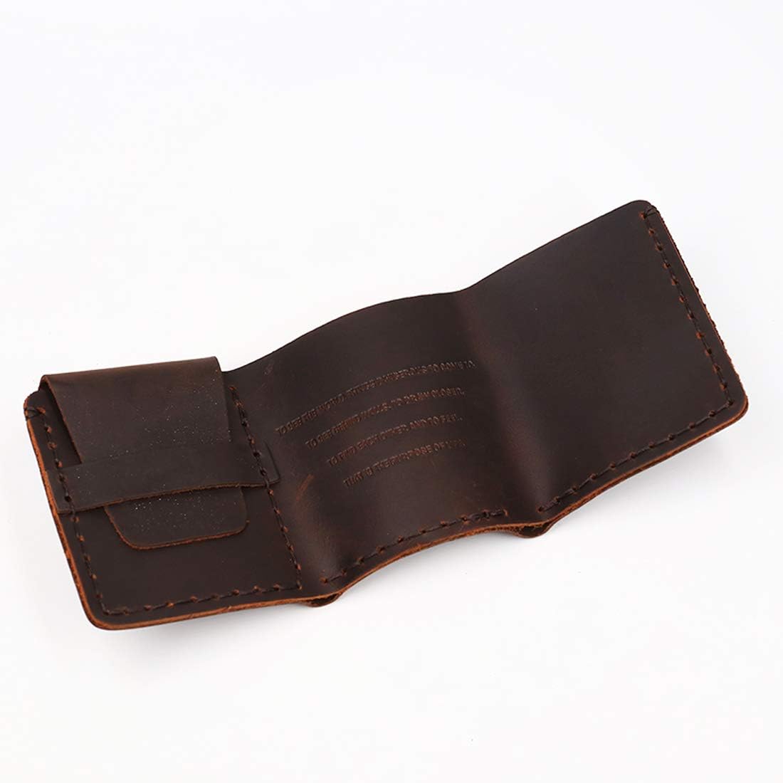 The Secret Life Of Walter Mitty Genuine Leather Wallet Vintage Handmade