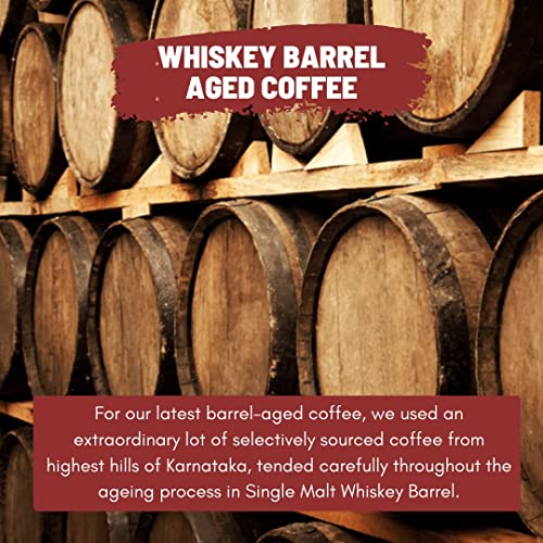 Image of Toffee Coffee Roasters | Whiskey Barrel Aged, Medium Dark Roast, 500 g | Grind: Chemex, Barrel Aged, 100% Arabica | Speciality Coffee | Freshly Roasted