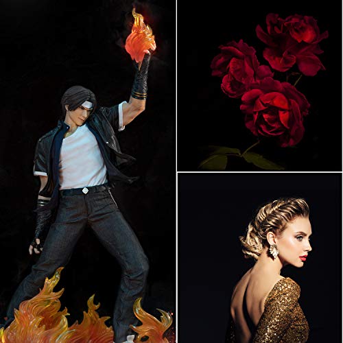 Yesker Musselin-Hintergrund für Fotostudio, zusammenklappbar, hochdichter Bildschirm für Videoaufnahmen, Fotoshootings… – Bild 6