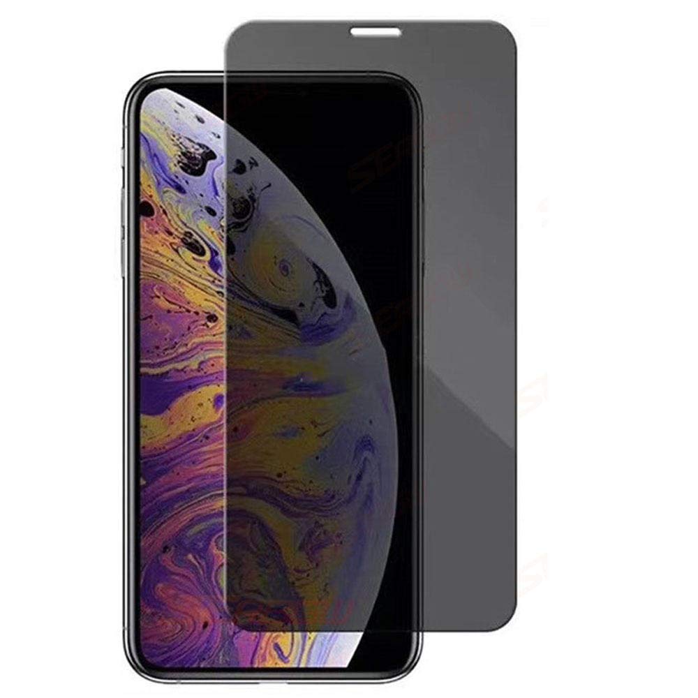 3 Pack Tempered Anti-Spy Glass for iPhone X XR XS 11 12 Pro Max Screen Protector, for iPhone 8 7 6 6S Plus 5 5S SE 2020 Private Glass Film for iPhone 5C