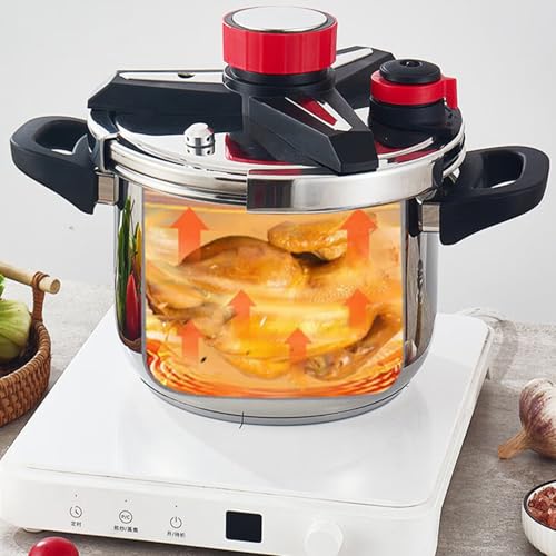 Olla a presión Acero inoxidable 7L Dxysyldrun miniatura 6