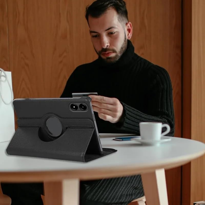Image of ColorCase 360 Degree Rotater Flip Cover Case for Xiaomi Redmi Pad Pro (12.1) (5G) - (Black)