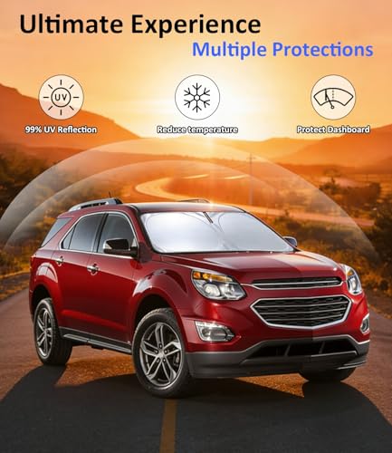 Image of Windshield Sun Shade for Equinox 2010-2017 Chevy Equinox
