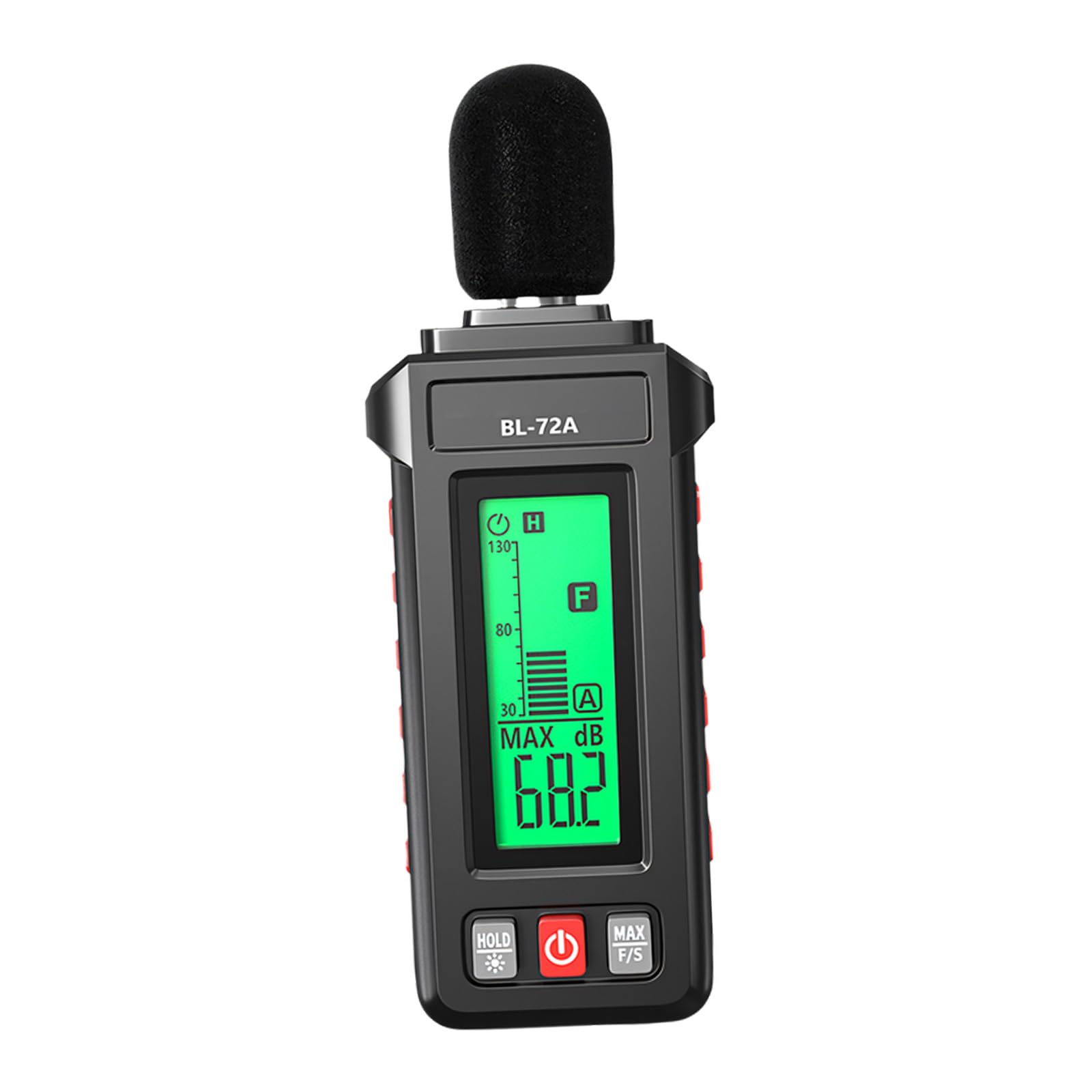 Laikoutd Professional Digital Noise Meter With Auto Shutdown Decibel Measuring 30Db-130Db For Industrial And Household Use Sound Decibel Tester Portable Home Monitor Tester Workplace Compliance Neighbor Tool