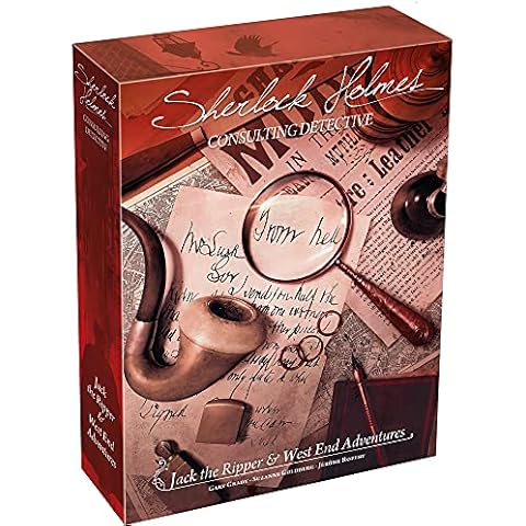 Asmodee - Sherlock Holmes Consulting Detective: Jack the Ripper and West End Adventures - Board Game Cover