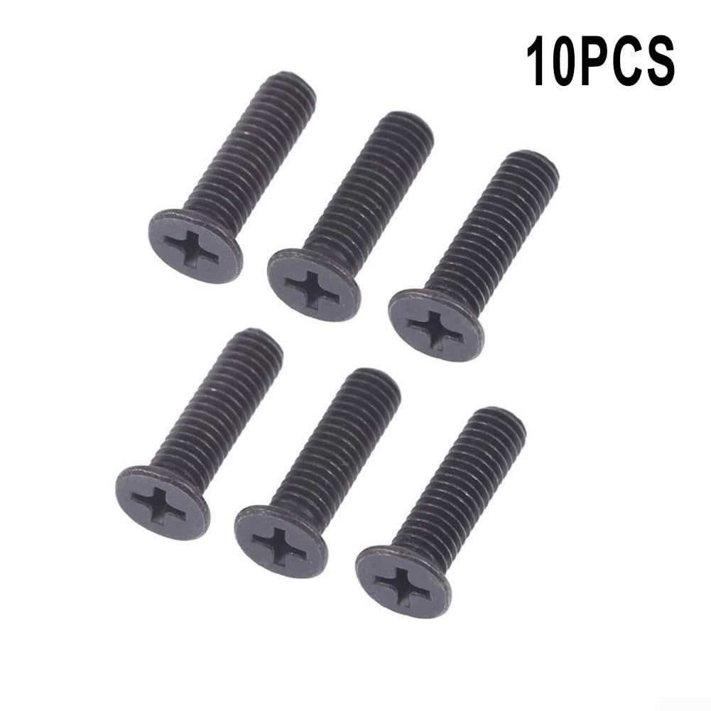 10 Stuks M5 M6 Linkse Schroefdraad Bevestigingsschroeven – Voor 1/2″ & 3/8″ UNF Boorkop Adapters – Sterk Metalen Bevestigingsmateriaal