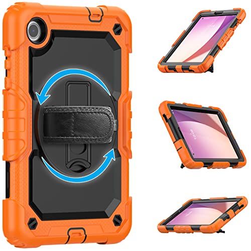 Coque Lenovo Tab M8 4e génération robuste pour usage familial orange - 7