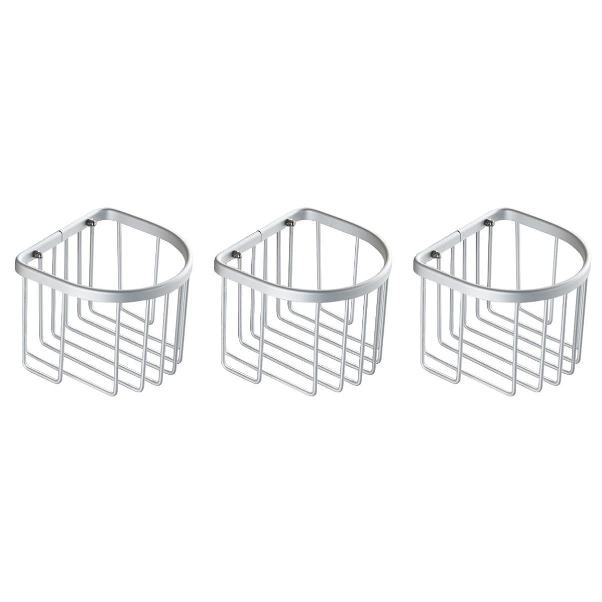 Housoutil 3 Piezas Toilet Paper Holder Toilet Roll Holder envolturas refrescantes para el Cuello ollas de Acero Inoxidable Soporte de Papel higiénico toallero sin puñetazos Rollo de Papel