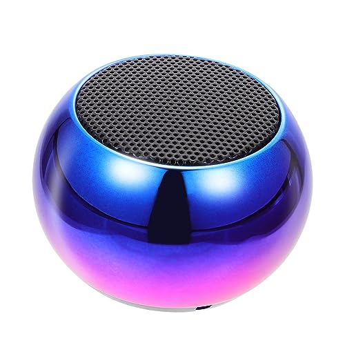 HEMOTON 1 Juego Altavoz inalámbrico Altavoces compactos Altavoz de Escritorio USB Altavoces portátiles Altavoz de música Altavoz Multiusos Moda Regalo aleación de Aluminio