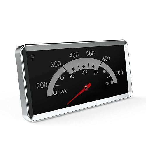 Miniatura 2 de SafBbcue Medidor de temperatura de 3.6 pulgadas para Kenmore 119.16144210 146.23673310 119.16658010 Nexgrill 720-0830A 720-0882A 720-0896 720-0896
