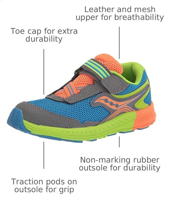 Image of Saucony Ride 10 Jr. Sneaker Kids