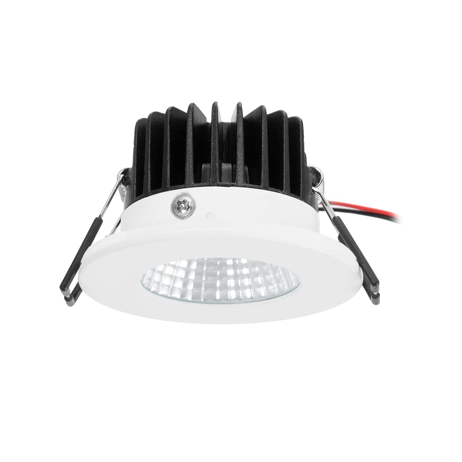 Arcchio LED Spot encastrable Lirin à intensité variable (Moderne) en Blanc Aluminium e. a. pour Salon & Salle manger (1 lampe,à), HT lampe