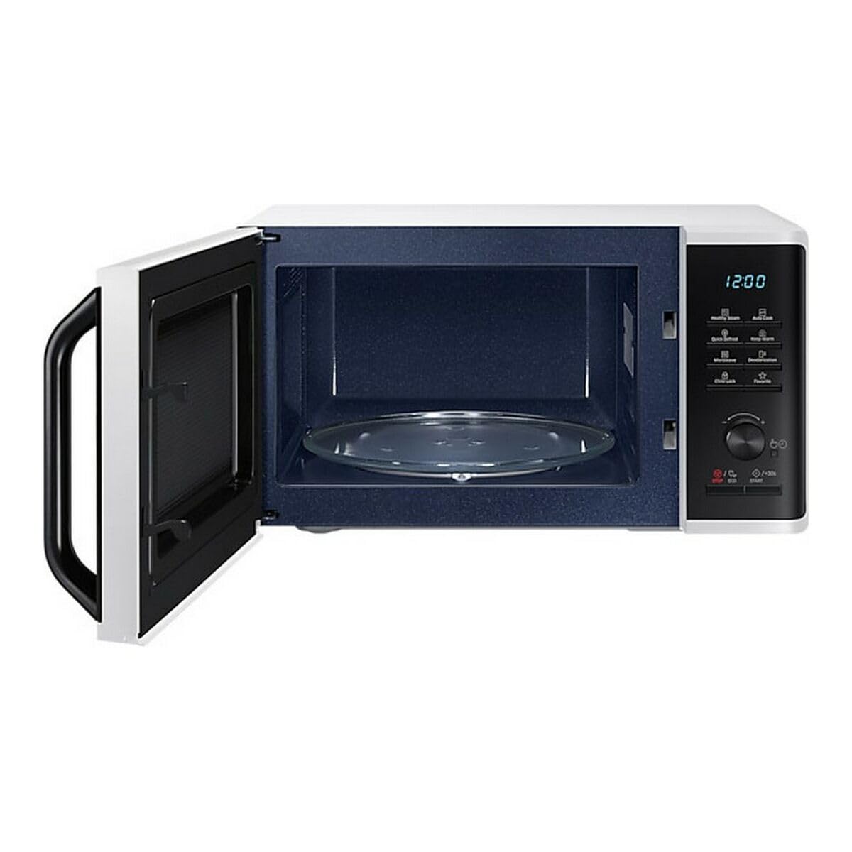 SAMSUNG - Solo microonde 23l / Comando elettronico + pulsante / Funzione Keep warm / Quick Defrost defrost / Steamer