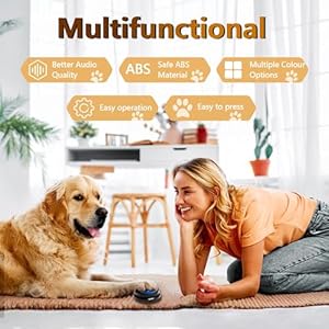 Dog buttons for communication starter pack dog training speaking buttons 30 second record  playback recordable buttons to teach your dog to communicate   cucciolini doodles
