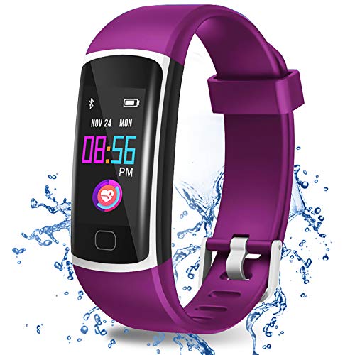 Airbinifit Fitness Tracker, Fitness Tracker Watch, Activity Tracker with Heart Rate Monitor, Waterproof Fitness Watch with Sleep Monitor, Step Counter, Calorie Counter, Pedometer Watch for Women Men