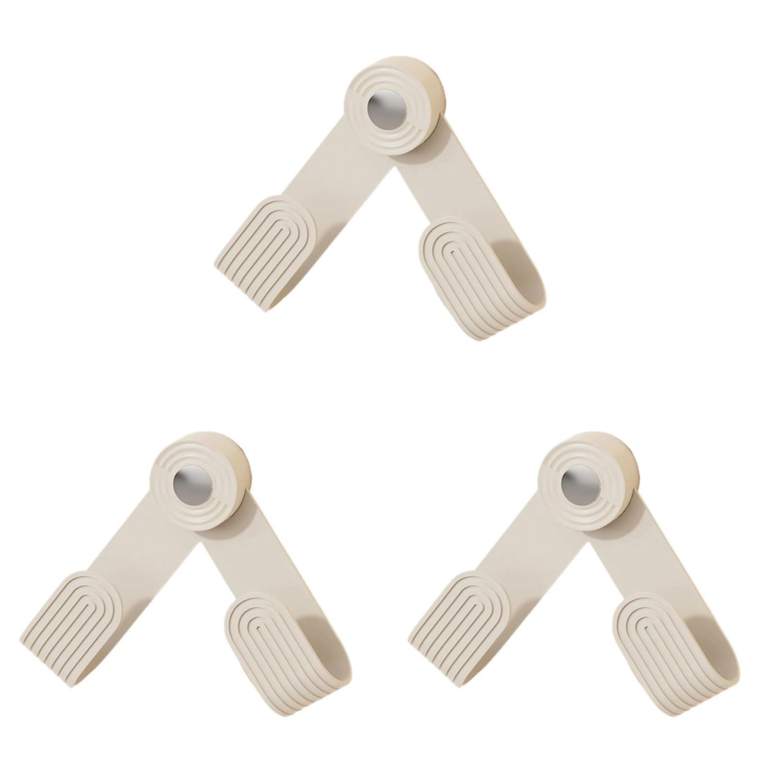Msioytog 3pcs Space Efficient Pots Lid Holders Without Drilling Easy Installation for Tidying Kitchens and Organized Space Pots Lid Holders
