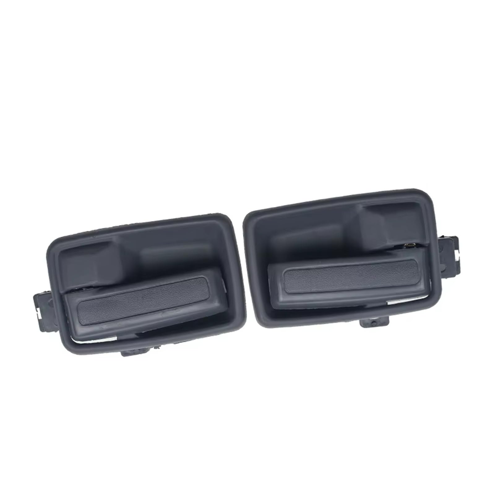 BYSKJZ Car Inner Door Handle 8971506473 8971506463 1 Pair Car Interior Door Handles with Bezel Set Black Plastic for Isuzu for Rodeo for Passport 1991-1997