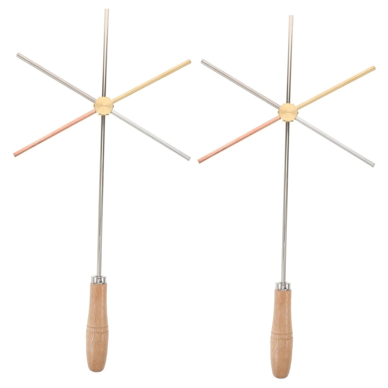 2pc Heat Conductometer Demonstrator Tool for Physics Education & Thermal Comparison