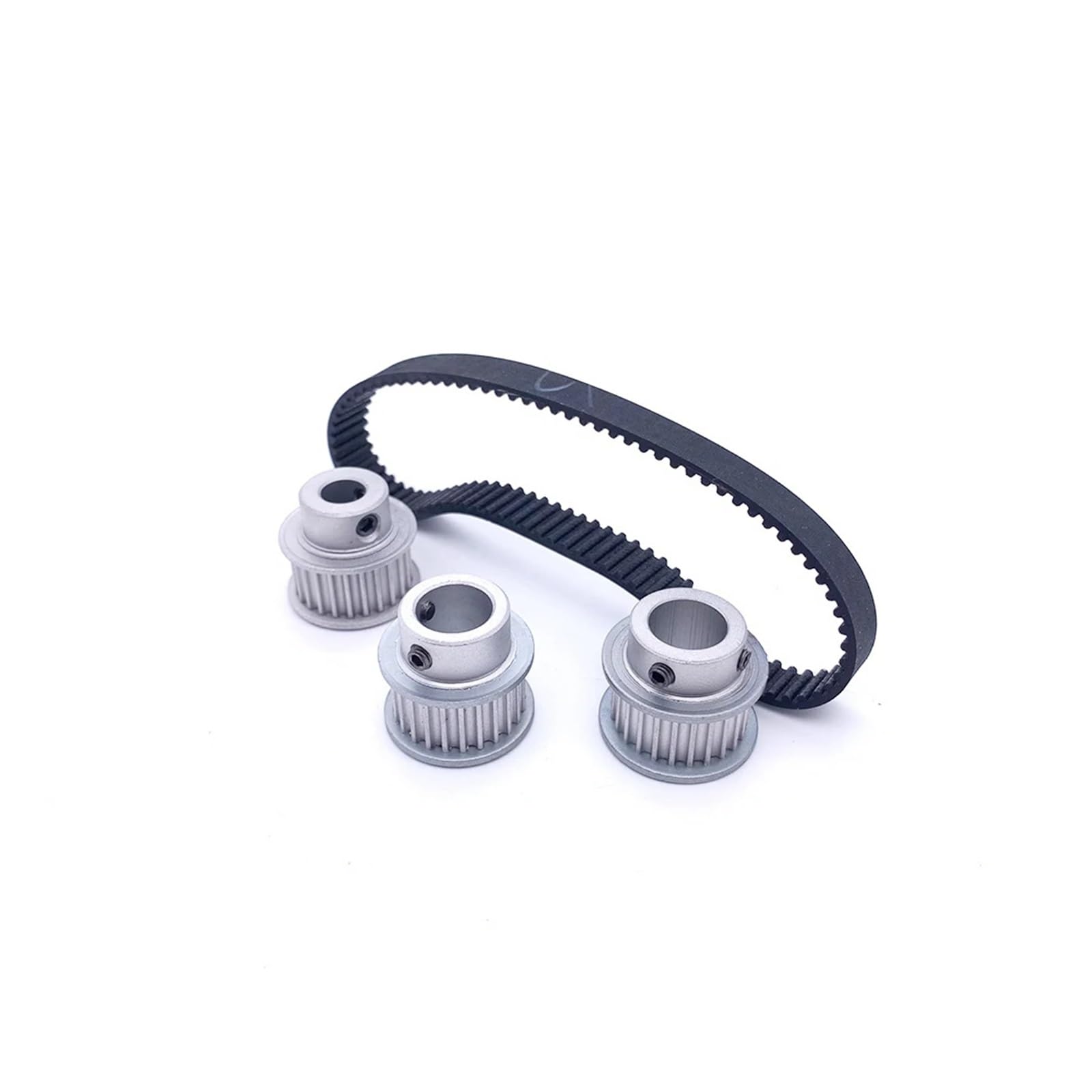 32 Denti 2GT Ingranaggio Sincrono 32T GT2 Puleggia Dentata Foro 4mm ~ 12mm 32Teeh Larghezza Della Cinghia Della Puleggia 6 9 10 15mm Parte Della Stampante 3D In Alluminio(Bore-4mm,5PCS_BELT WIDTH-10MM - Foto 8