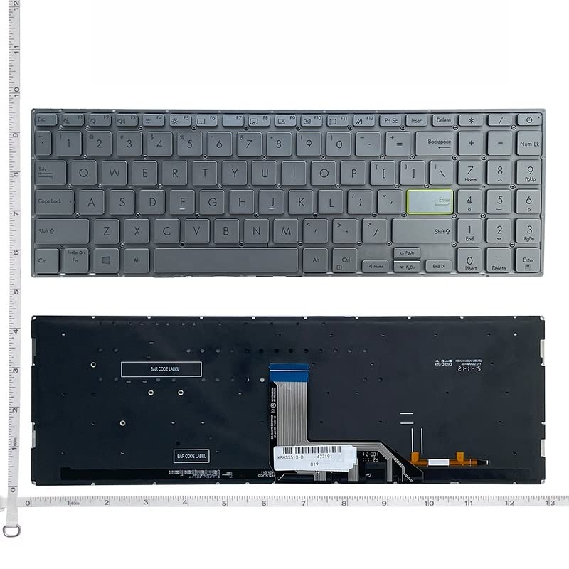 Clavier US Bloqué Réparation Facile pour Asus VivoBook 15 F513 L510 R513